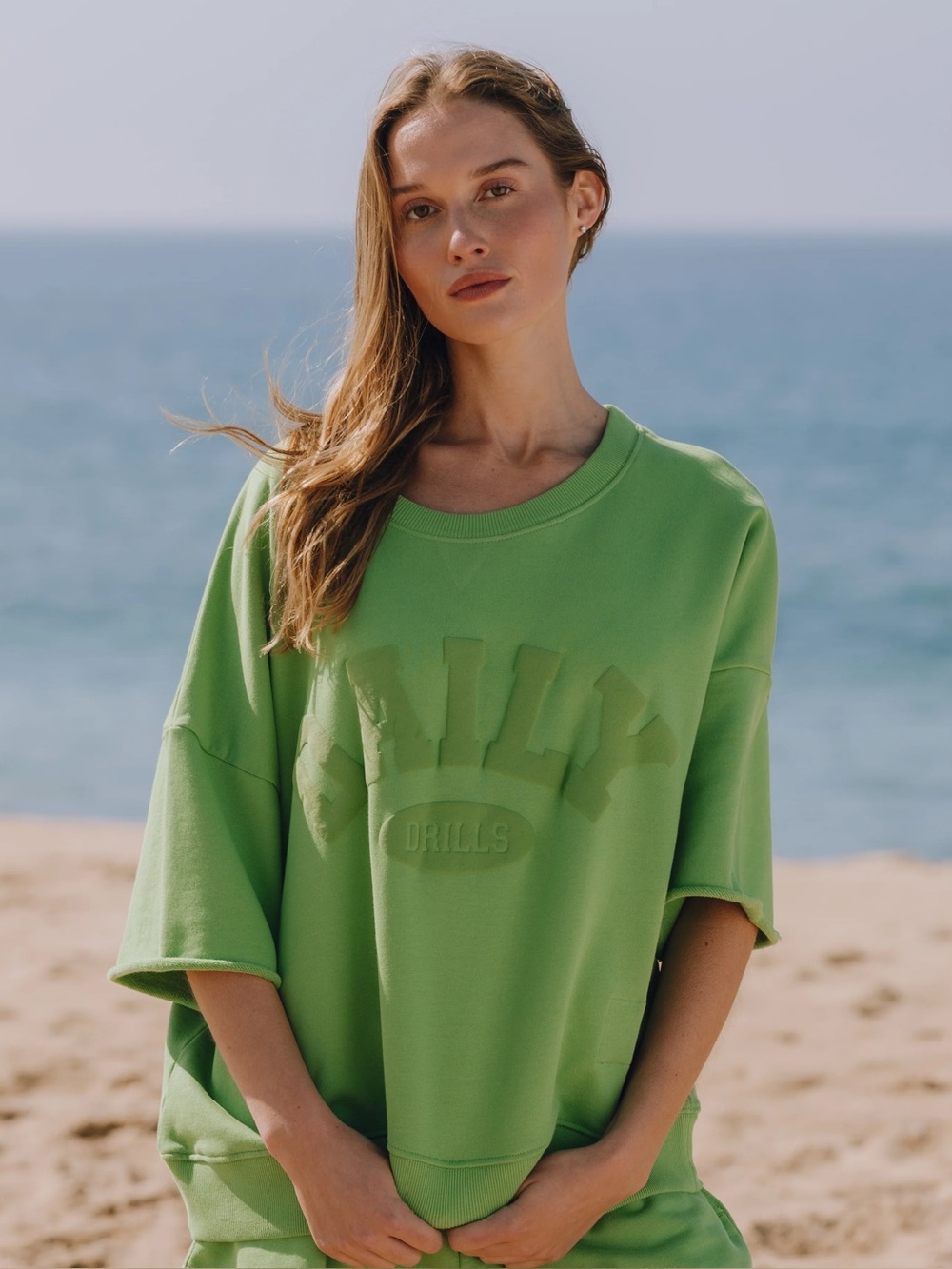 Daily Drills Cropped Sleeve Daily Crew
